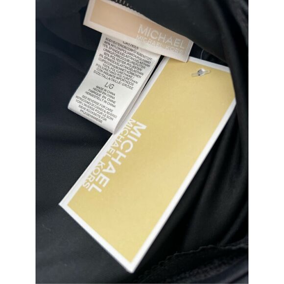 Michael Kors One Shoulder Bikini swimsuit Set size L - Picture 9 of 10